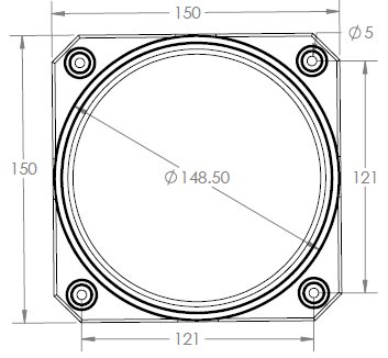 Tuff Light 10W DC 10-30V