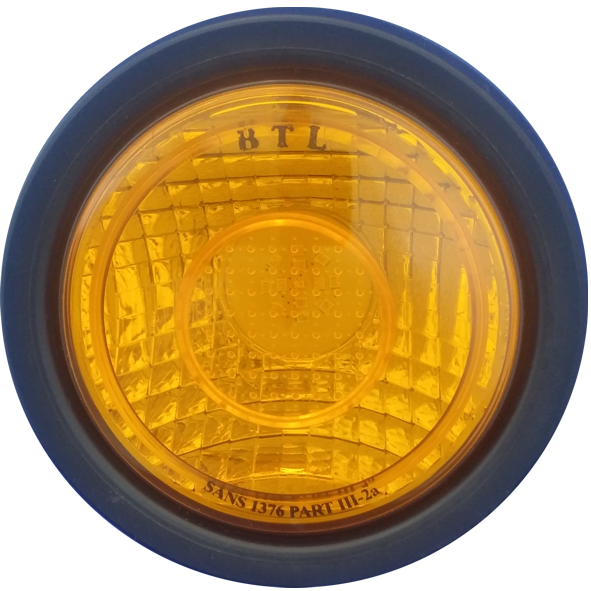 BTL Indicator Tail Light- Amber 110mm Amber Lens with Rubber