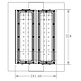 MODUGrow LED Light 90W Full Spectrum Samsung LM301H Leds+ Far Red LH351H 730nm Leds IP52 50K hour Driver