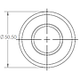 Marker Light-Amber-4LED-Amber Lens 12/24V